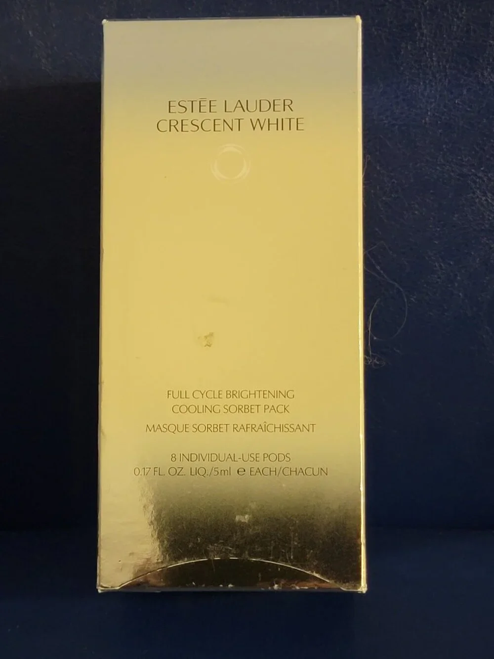 ESTEE LAUDER CRESCENT WHITE Full Cycle Brightening Cooling Sorbet Pack 8 Pods